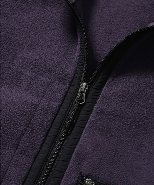 MOIF（モイフ）の「[AW26] ハイカーフリース プルオーバージャンパー / グレープ（その他アウター・メンズ・その他・1(S)/2(M)/3(L)）」の5枚目の写真