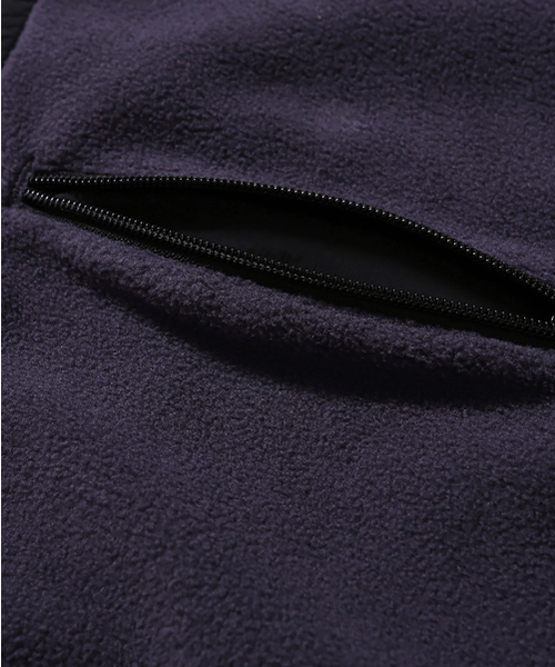 MOIF（モイフ）の「[AW26] ハイカーフリース プルオーバージャンパー / グレープ（その他アウター・メンズ・その他・1(S)/2(M)/3(L)）」の6枚目の写真