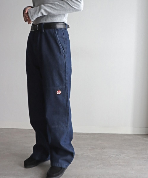 RED KAP(レッドキャップ)の「REDKAP/レッドキャップ ダブルニーパンツ(チノパンツ・メンズ・ブラック系その他/ベージュ/ブラック/インディゴブルー・XL/L/M)」の4枚目の写真