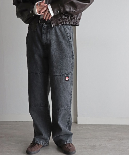 RED KAP(レッドキャップ)の「REDKAP/レッドキャップ ダブルニーパンツ(チノパンツ・メンズ・ブラック系その他/ベージュ/ブラック/インディゴブルー・XL/L/M)」の8枚目の写真