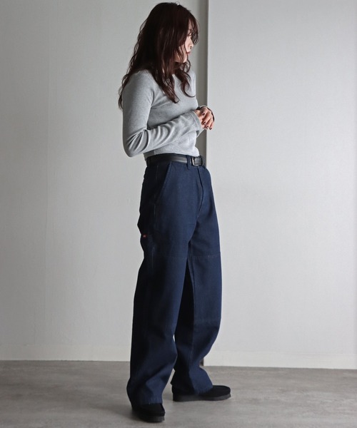 RED KAP(レッドキャップ)の「REDKAP/レッドキャップ ダブルニーパンツ(チノパンツ・メンズ・ブラック系その他/ベージュ/ブラック/インディゴブルー・XL/L/M)」の13枚目の写真