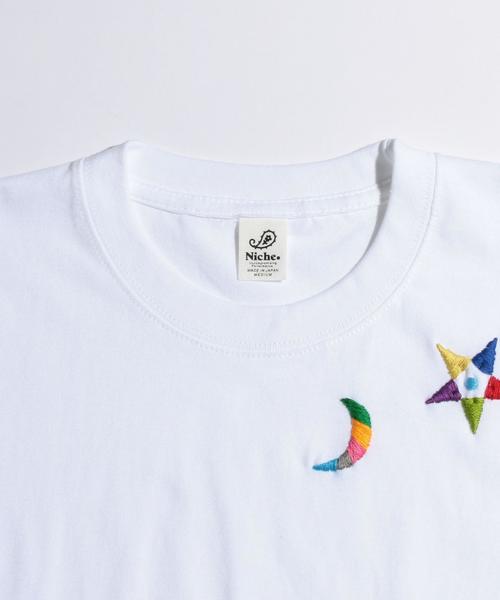 niche.(ニッチ)の「<Niche.> 17 EMB M&S T/Tシャツ◆(Tシャツ/カットソー・メンズ・ホワイト・SMALL/MEDIUM)」の3枚目の写真