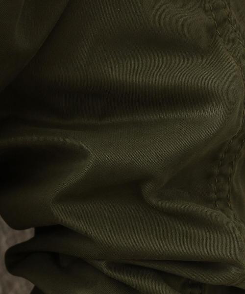 coen（コーエン）の「ポリツイル起毛MA-1（MA-1・メンズ・ベージュ/オリーブ・MEDIUM/SMALL/X-LARGE/LARGE）」の7枚目の写真