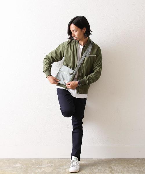 coen（コーエン）の「ポリツイル起毛MA-1（MA-1・メンズ・ベージュ/オリーブ・MEDIUM/SMALL/X-LARGE/LARGE）」の10枚目の写真