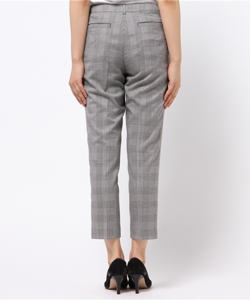 NATURAL BEAUTY BASIC（ナチュラルビューティーベーシック）の「グレンチェックセンタープレスパンツ（その他パンツ・レディース・グレー系その他/オフホワイト・SMALL/X-SMALL/LARGE/MEDIUM）」の7枚目の写真