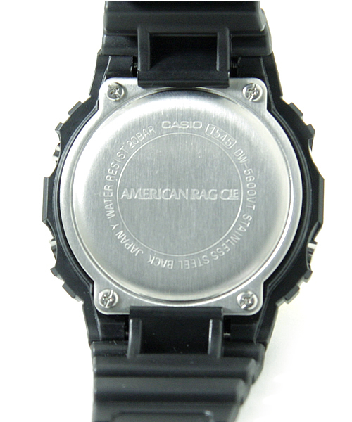 AMERICAN RAG CIE（アメリカンラグシー）の「別注G-SHOCK 101-CSO-DW-5600VTARC-2（アナログ腕時計・メンズ・ブラック・ﾌﾘ-）」の6枚目の写真