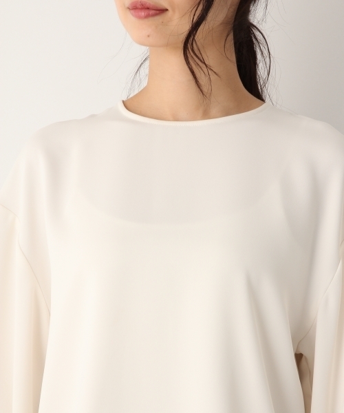 A part by（アパートバイ）の「エステルWクロスパフソデブラウス 733409 （シャツ/ブラウス・レディース・ホワイト/ブラック・FREE）」の7枚目の写真