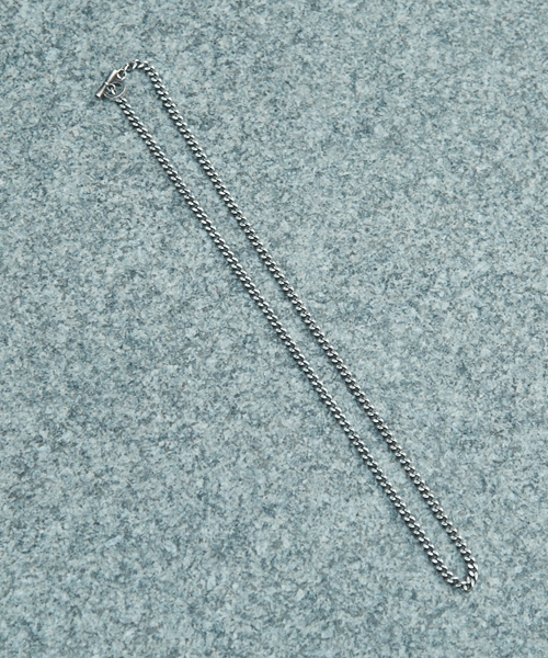 STUDIOUS（ステュディオス）の「ショートチェーンネックレス（ネックレス・メンズ・シルバー・FREE）」の3枚目の写真