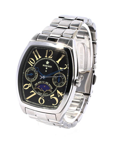 ROSE BUD（ローズバッド）の「S-LR-11201 MOON PHASE WATCH（アナログ腕時計・レディース・ゴールド/シルバー/ブラック・ONE SIZE/ONE）」の3枚目の写真
