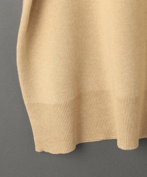 6(ロク)の「<6(ROKU)>COTTON WOOL TURTLE KNIT/ニット ◆(ニット/セーター・レディース・ブラック/ベージュ/ワインレッド・FREE)」の7枚目の写真