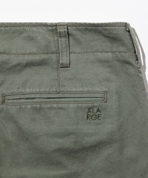 XLARGE（エクストララージ）の「CUSTOM FIT CHINO（チノパンツ・メンズ・ベージュ/カーキ/オリーブ/ネイビー・30inch/32inch/34inch/36inch）」の9枚目の写真