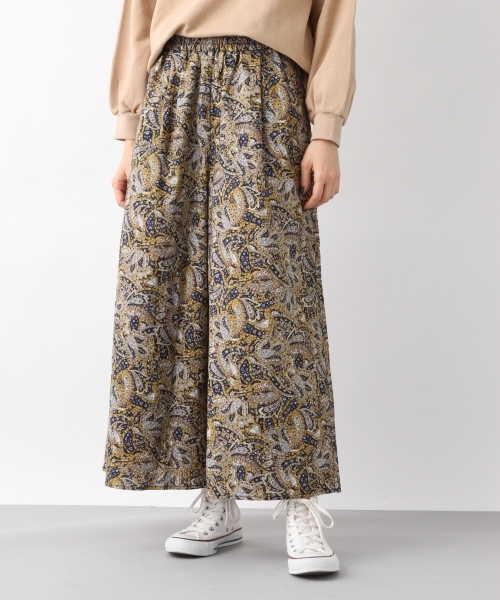 LEPSIM(レプシィム)の「コットンプリントガラスカーチョ 778571(その他パンツ・レディース・ネイビー/ピンク/ブラック・LARGE/MEDIUM)」の3枚目の写真