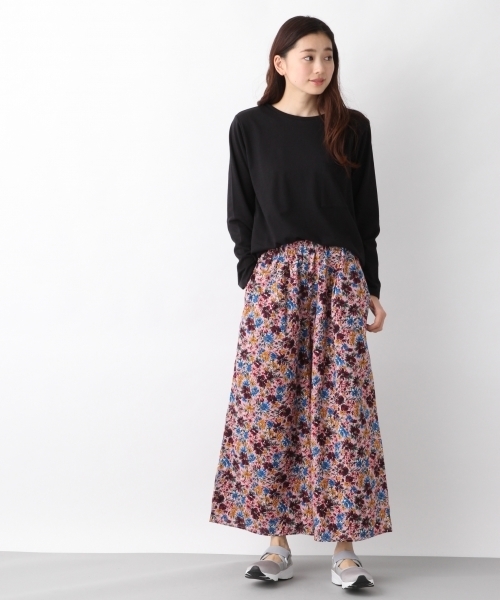 LEPSIM(レプシィム)の「コットンプリントガラスカーチョ 778571(その他パンツ・レディース・ネイビー/ピンク/ブラック・LARGE/MEDIUM)」の15枚目の写真