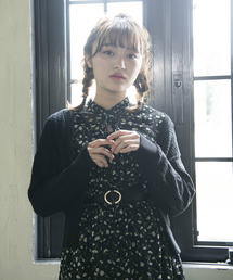 OLIVE des OLIVE | 透かし編み カーデ(カーディガン/ボレロ)