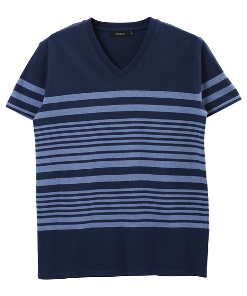 jiggys shop（ジギーズショップ）の「半袖 マルチボーダー Tシャツ（Tシャツ/カットソー・メンズ・ブルー系その他2/その他3/ホワイト系その他3/その他2/ホワイト系その他4/その他5/ブラック系その他/ブルー系その他/ブルー系その他7/ホワイト系その他2/その他4/ブルー系その他6/その他1/ブルー系その他4/ホワイト系その他5/ホワイト系その他6/ホワイト系その他/ブルー系その他3/ブルー系その他5/ホワイト系その他7/その他7/その他6/その他8/その他9/その他11・L/XL/MEDIUM/SMALL/M/S/LARGE/X-LARGE）」の21枚目の写真