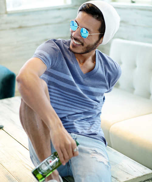 jiggys shop（ジギーズショップ）の「半袖 マルチボーダー Tシャツ（Tシャツ/カットソー・メンズ・ブルー系その他2/その他3/ホワイト系その他3/その他2/ホワイト系その他4/その他5/ブラック系その他/ブルー系その他/ブルー系その他7/ホワイト系その他2/その他4/ブルー系その他6/その他1/ブルー系その他4/ホワイト系その他5/ホワイト系その他6/ホワイト系その他/ブルー系その他3/ブルー系その他5/ホワイト系その他7/その他7/その他6/その他8/その他9/その他11・L/XL/MEDIUM/SMALL/M/S/LARGE/X-LARGE）」の15枚目の写真