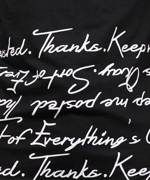 おしゃれスタ(オシャレスタ)の「サイドジップロングデザイン長袖Tシャツ(SS)(Tシャツ/カットソー・メンズ・ホワイト/ブラック・M/L)」の13枚目の写真