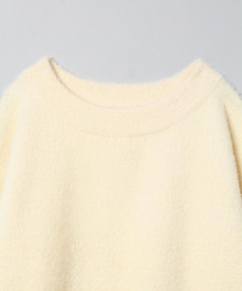 JEANASIS（ジーナシス）の「12Gシャギーヤーンプルオーバー/809797（ニット/セーター・レディース・オフホワイト/ブラック/ブラウン/ピンク・FREE）」の8枚目の写真