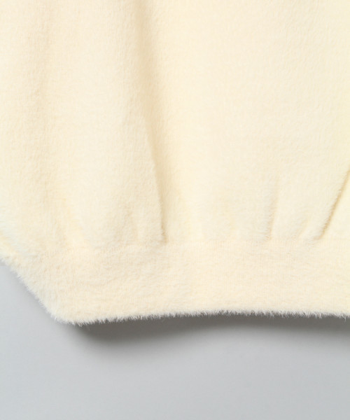 JEANASIS（ジーナシス）の「12Gシャギーヤーンプルオーバー/809797（ニット/セーター・レディース・オフホワイト/ブラック/ブラウン/ピンク・FREE）」の11枚目の写真