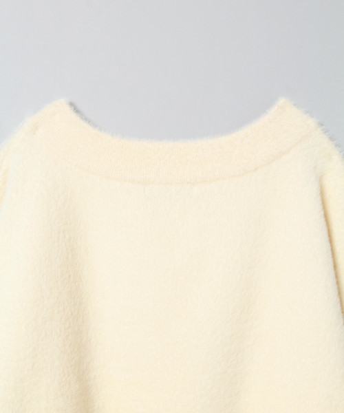 JEANASIS（ジーナシス）の「12Gシャギーヤーンプルオーバー/809797（ニット/セーター・レディース・オフホワイト/ブラック/ブラウン/ピンク・FREE）」の14枚目の写真