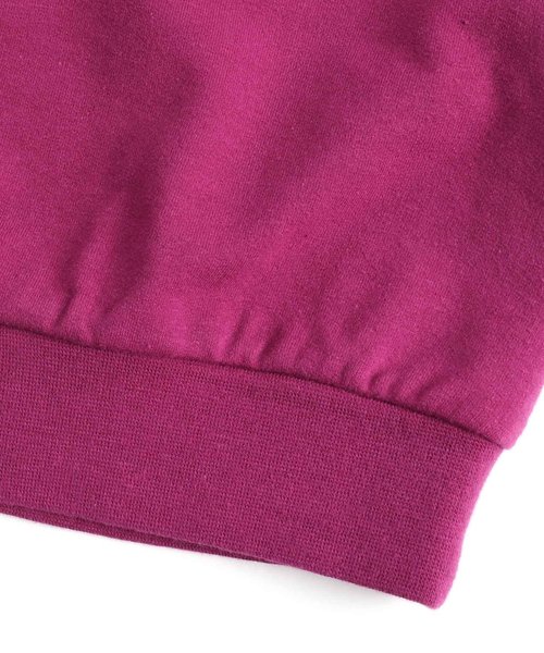 apres les cours（アプレレクール）の「キャンディースリーブリボントレーナー（スウェット・キッズ・ネイビー/オフホワイト/パープル・100/80/90/110/140/130/120）」の13枚目の写真