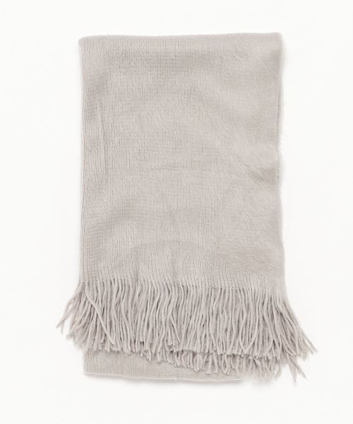 WEGO(ウィゴー)の「WEGO/起毛ラッセルストール(ストール/ショール・レディース・ホワイト/ブラック/グレー/ピンク/オレンジ/グリーン・FREE)」の11枚目の写真