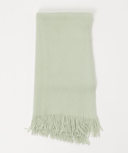 WEGO(ウィゴー)の「WEGO/起毛ラッセルストール(ストール/ショール・レディース・ホワイト/ブラック/グレー/ピンク/オレンジ/グリーン・FREE)」の12枚目の写真