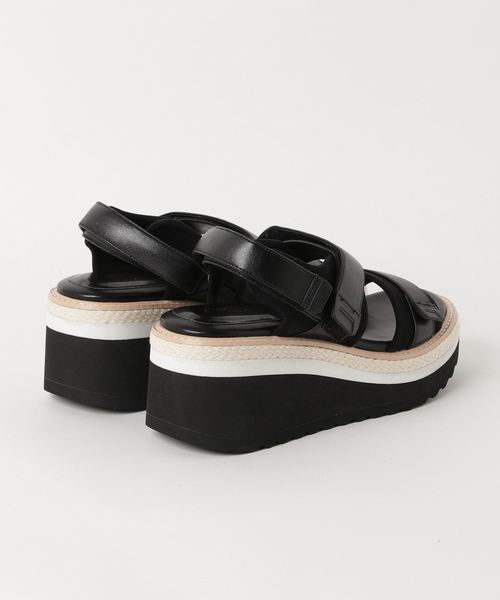 あしながおじさん（アシナガオジサン）の「〈あしながおじさん〉　厚底スポーツサンダル（サンダル・レディース・ブラック/グレー/ワイン/ネイビー・S/L/LL/M）」の10枚目の写真