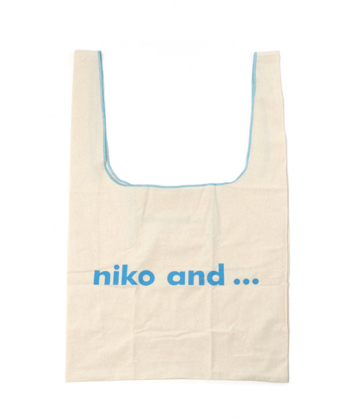 niko and...（ニコアンド）の「オリジナルロゴマルシェバッグ（トートバッグ・レディース・ピンク/オレンジ/ブルー/セージグリーン/ライトイエロー・0）」の8枚目の写真