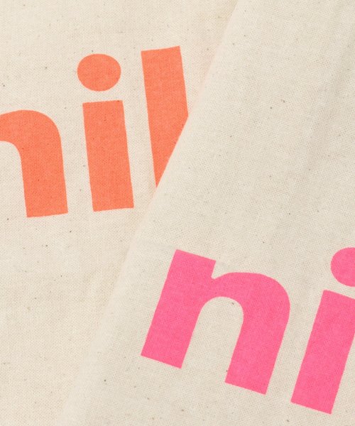 niko and...（ニコアンド）の「オリジナルロゴマルシェバッグ（トートバッグ・レディース・ピンク/オレンジ/ブルー/セージグリーン/ライトイエロー・0）」の15枚目の写真