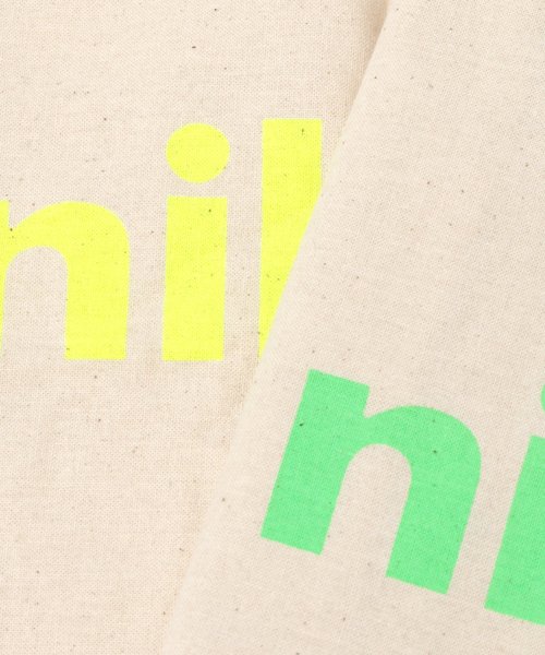 niko and...（ニコアンド）の「オリジナルロゴマルシェバッグ（トートバッグ・レディース・ピンク/オレンジ/ブルー/セージグリーン/ライトイエロー・0）」の17枚目の写真