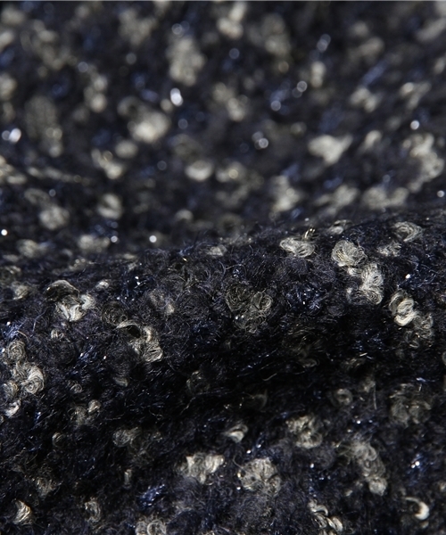 La TOTALITE（ラトータリテ）の「＊ラメツィードショートパンツ。（その他パンツ・レディース・ボルドー/ネイビー・38/40/36）」の10枚目の写真