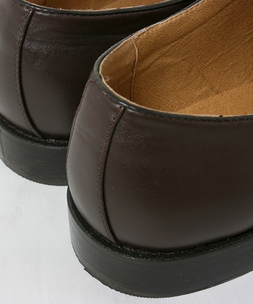 WEGO（ウィゴー）の「WEGO/プレーントゥシューズ（ドレスシューズ・メンズ・ブラック/ブラウン・27.5/26.5）」の5枚目の写真