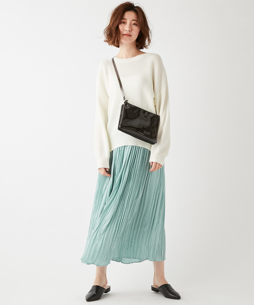 DISCOAT（ディスコート）の「Wフェイスクリアサコッシュ（ショルダーバッグ・レディース・ブラウン/パープル/クリア/ブラック・FREE）」の14枚目の写真