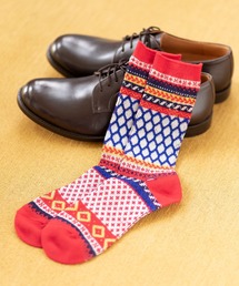 フェアアイル柄 / Fair Isle 日本製 メンズソックス / London Shoe Make THE SOCKS 418904
