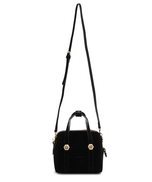 BEAUTY&YOUTH UNITED ARROWS（ビューティーアンドユースユナイテッドアローズ）の「BYSF Hashibami 別注ミニボストン2WAYバッグ2（ショルダーバッグ・レディース・ブラック・フリー）」の4枚目の写真