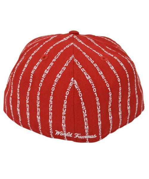 服/ファッション 19SS Text Stripe Box Logo New Era Cap ブランド古着】Text Stripe Box Logo New Era Cap テクスト ストライプ