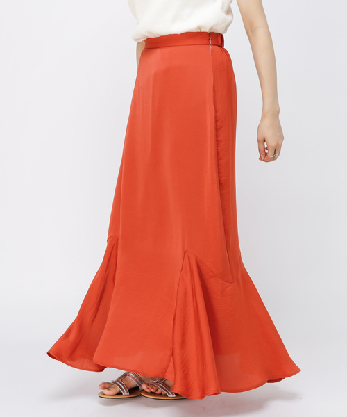 Ciaopanic チャオパニック の ヴィンテージサテンマーメイドスカート スカート Wear