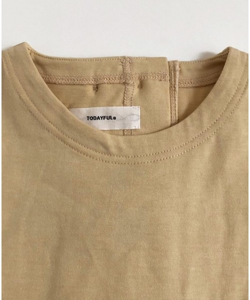 TODAYFUL（トゥデイフル）の「バックボタンタンクトップ（タンクトップ・レディース・オフホワイト/イエロー/ミント・FREE）」の11枚目の写真