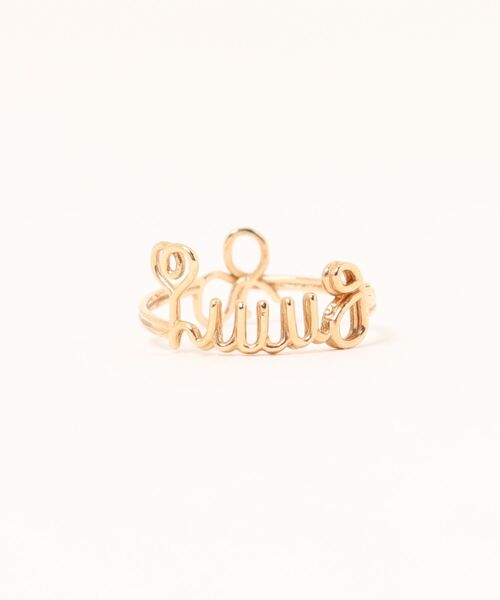 JUPITER(ジュピター)の「【K10】メッセージラインリング/ハートモチーフ(リング・レディース・イエローゴールド/ゴールド系1・#13/#11/#7/#9)」の11枚目の写真