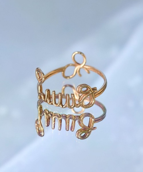 JUPITER(ジュピター)の「【K10】メッセージラインリング/ハートモチーフ(リング・レディース・イエローゴールド/ゴールド系1・#13/#11/#7/#9)」の17枚目の写真