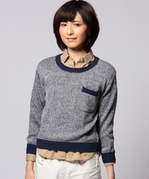 UNITED ARROWS | UAW L 1ポケット 7部袖 ニット(ニット/セーター)