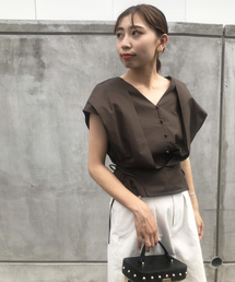 Ameri（アメリ）の「2WAY COMPACT BLOUSE（シャツ/ブラウス）」 - WEAR