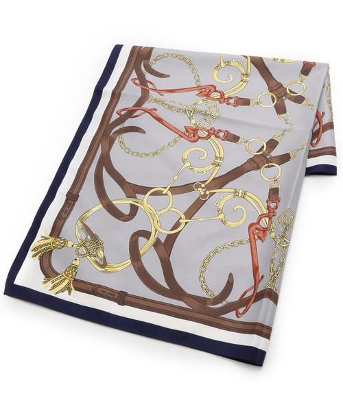 チェーン柄スカーフ