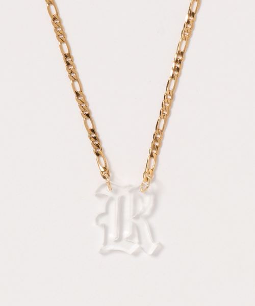 bonjour records（ボンジュールレコーズ）の「OLD ENG.INI/NEC/CLEA（ネックレス・レディース・ブラック系その他2/ブラック系その他3/ホワイト系その他4/ホワイト/チャコールグレー/ブラック/ライトグレー/グレー/ホワイト系その他/ブラック系その他/グレー系その他/ホワイト系その他2/ホワイト系その他3/スミクロ・FREE）」の2枚目の写真