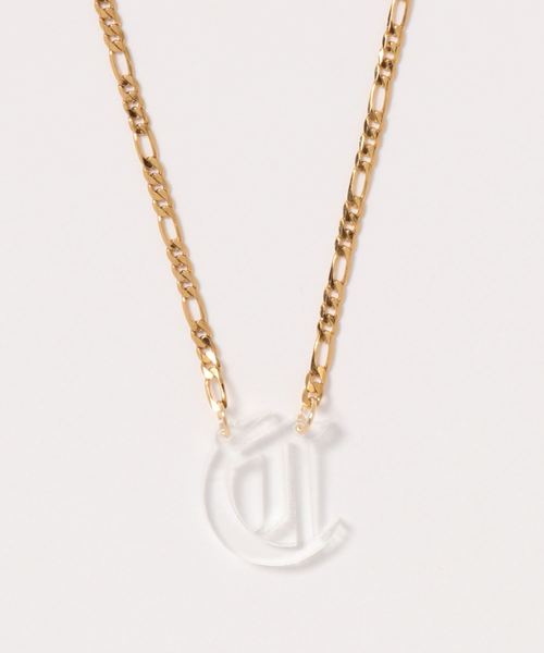 bonjour records（ボンジュールレコーズ）の「OLD ENG.INI/NEC/CLEA（ネックレス・レディース・ブラック系その他2/ブラック系その他3/ホワイト系その他4/ホワイト/チャコールグレー/ブラック/ライトグレー/グレー/ホワイト系その他/ブラック系その他/グレー系その他/ホワイト系その他2/ホワイト系その他3/スミクロ・FREE）」の7枚目の写真