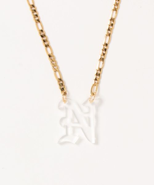 bonjour records（ボンジュールレコーズ）の「OLD ENG.INI/NEC/CLEA（ネックレス・レディース・ブラック系その他2/ブラック系その他3/ホワイト系その他4/ホワイト/チャコールグレー/ブラック/ライトグレー/グレー/ホワイト系その他/ブラック系その他/グレー系その他/ホワイト系その他2/ホワイト系その他3/スミクロ・FREE）」の14枚目の写真