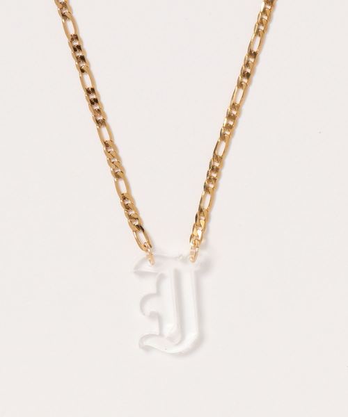 bonjour records（ボンジュールレコーズ）の「OLD ENG.INI/NEC/CLEA（ネックレス・レディース・ブラック系その他2/ブラック系その他3/ホワイト系その他4/ホワイト/チャコールグレー/ブラック/ライトグレー/グレー/ホワイト系その他/ブラック系その他/グレー系その他/ホワイト系その他2/ホワイト系その他3/スミクロ・FREE）」の8枚目の写真