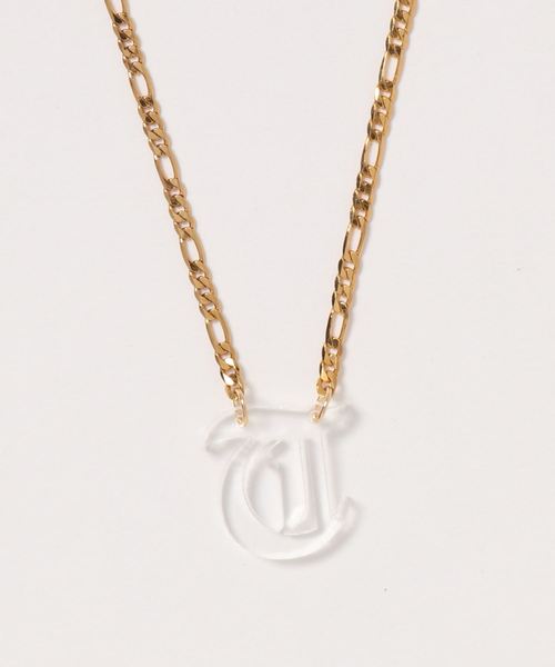 bonjour records（ボンジュールレコーズ）の「OLD ENG.INI/NEC/CLEA（ネックレス・レディース・ブラック系その他2/ブラック系その他3/ホワイト系その他4/ホワイト/チャコールグレー/ブラック/ライトグレー/グレー/ホワイト系その他/ブラック系その他/グレー系その他/ホワイト系その他2/ホワイト系その他3/スミクロ・FREE）」の4枚目の写真