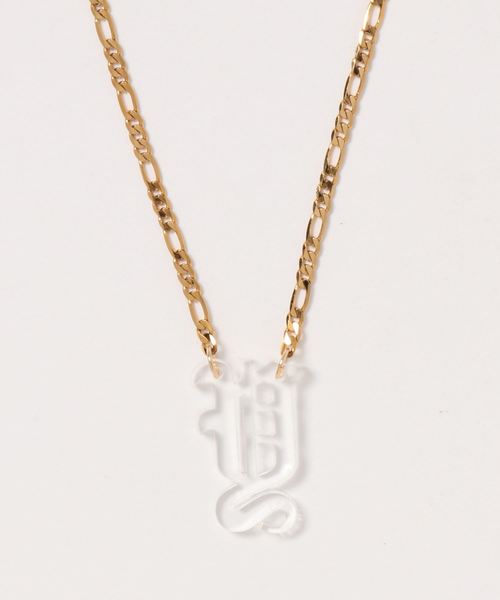 bonjour records（ボンジュールレコーズ）の「OLD ENG.INI/NEC/CLEA（ネックレス・レディース・ブラック系その他2/ブラック系その他3/ホワイト系その他4/ホワイト/チャコールグレー/ブラック/ライトグレー/グレー/ホワイト系その他/ブラック系その他/グレー系その他/ホワイト系その他2/ホワイト系その他3/スミクロ・FREE）」の5枚目の写真